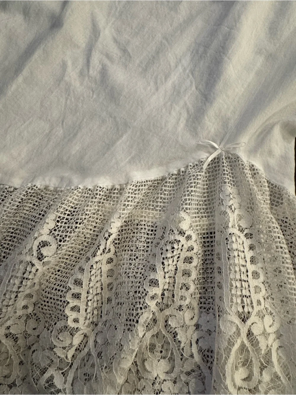 White Rose Katherine Harestad Cotton & Lace Vintage Romantic Victorian Nightgown
